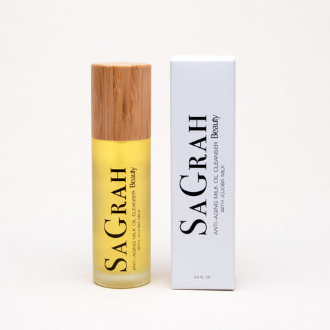 Anti-Aging Milk Oil Cleanser with Jojoba Milk
