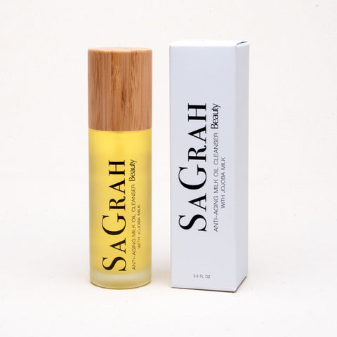 Anti-Aging Milk Oil Cleanser with Jojoba Milk