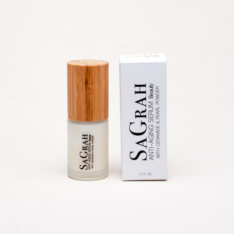 Anti-Aging Serum with Ceramide & Pearl Powder