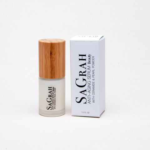 Anti-Aging Serum with Ceramide & Pearl Powder