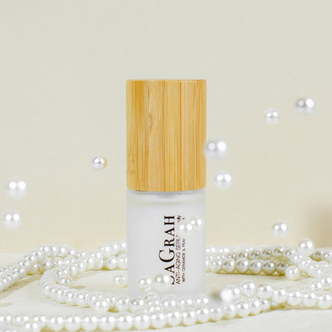 Anti-Aging Serum with Ceramide & Pearl Powder