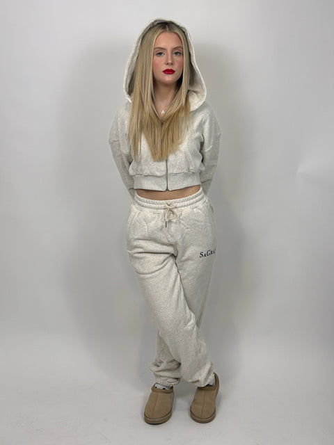 The Jersey Girl Set Cropped Hoodie