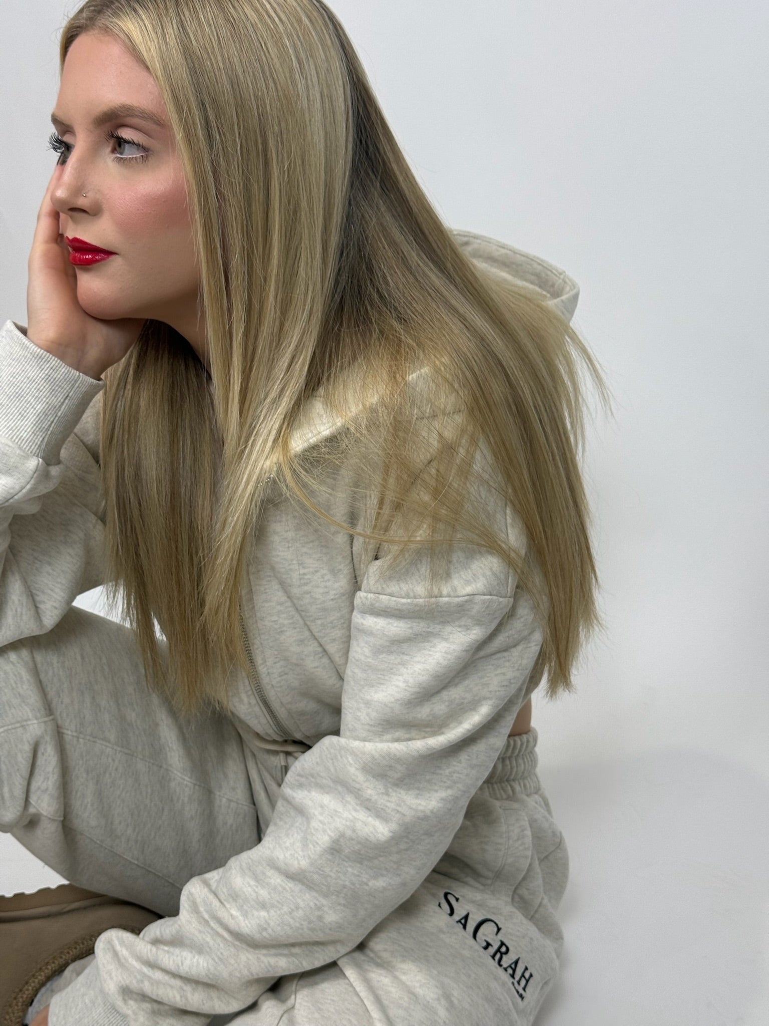 The Jersey Girl Set Cropped Hoodie – SaGrah Beauty