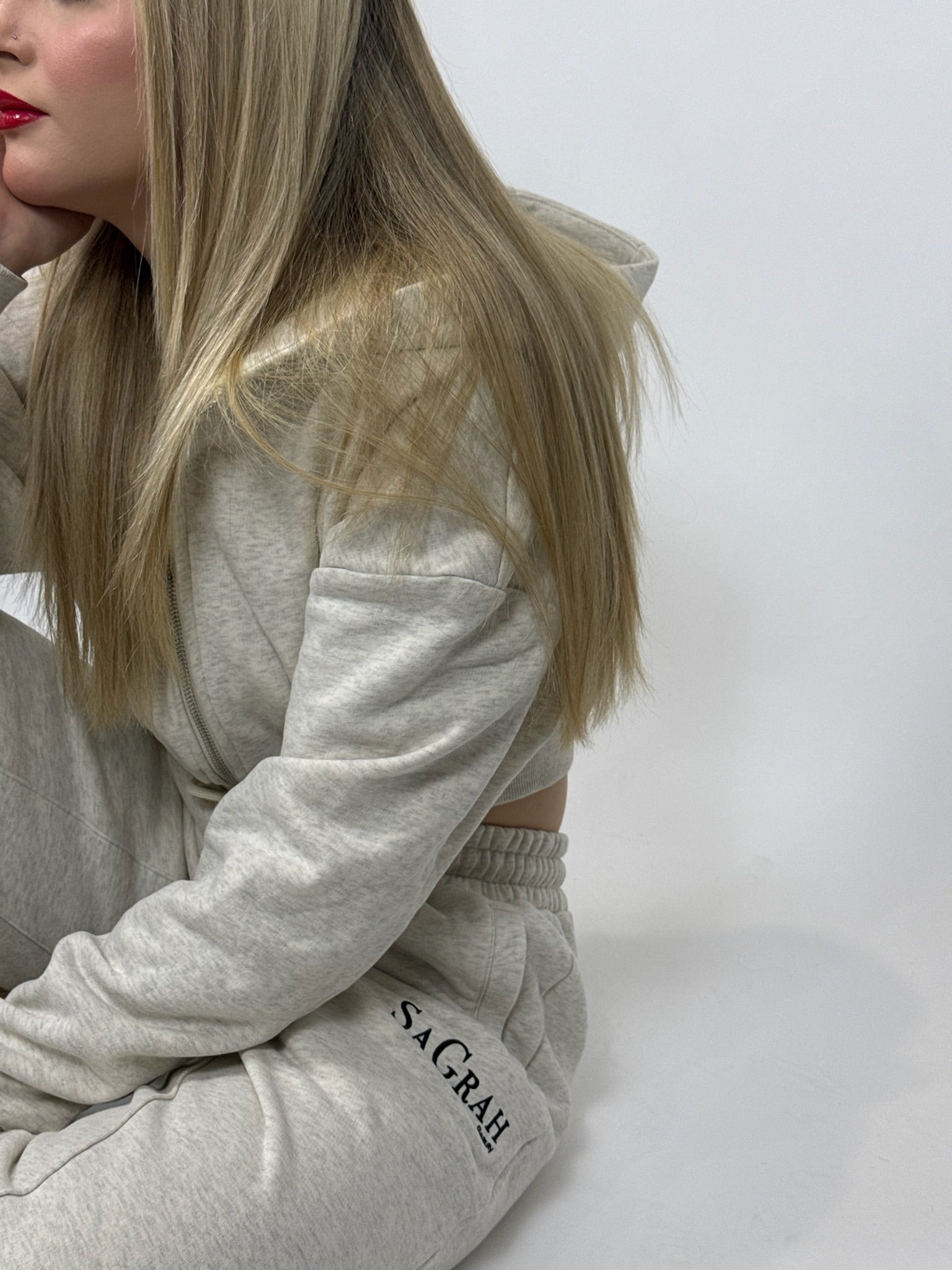 The Jersey Girl Set Cropped Hoodie – SaGrah Beauty