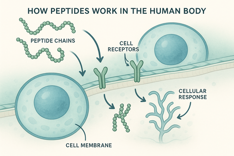 How peptides work in your body?