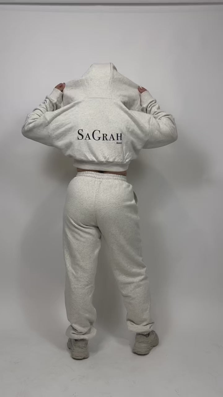 The Jersey Girl Set Cropped Hoodie